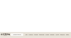Desktop Screenshot of ginos.es